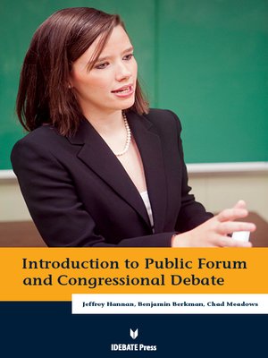 cover image of Introduction to Public Forum and Congressional Debate